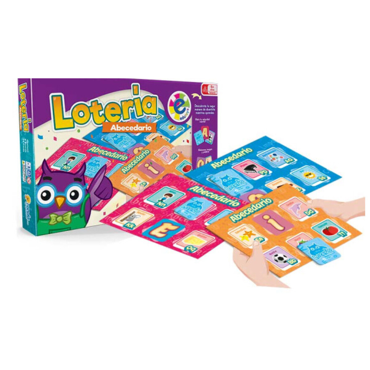 Juego Educativo Lotería Abecedario 