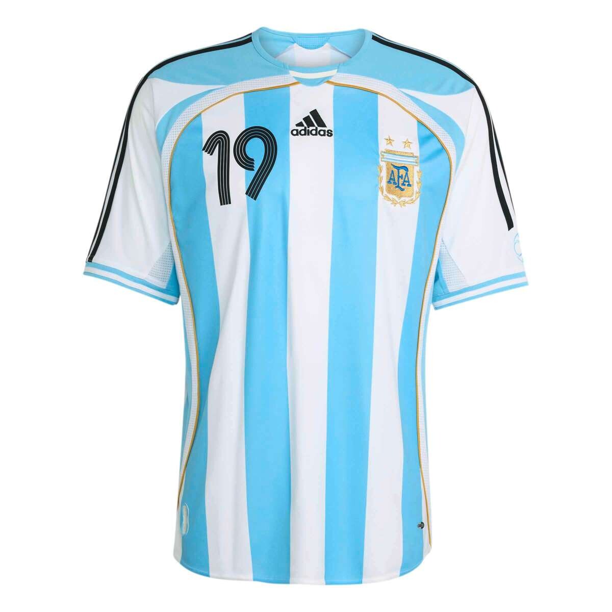 Remera Argentina Camiseta Oficial Camiseta 2006 ''Messi'' de Hombre - Blanco 
