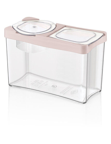 CONTENEDOR "CALISTA" 2LT P/ALIMENTOS SECOS TAPA VERTEDORA SURTIDO CELETE-GRIS-ROSA 9.5x21x14cms CONTENEDOR "CALISTA" 2LT P/ALIMENTOS SECOS TAPA VERTEDORA SURTIDO CELETE-GRIS-ROSA 9.5x21x14cms