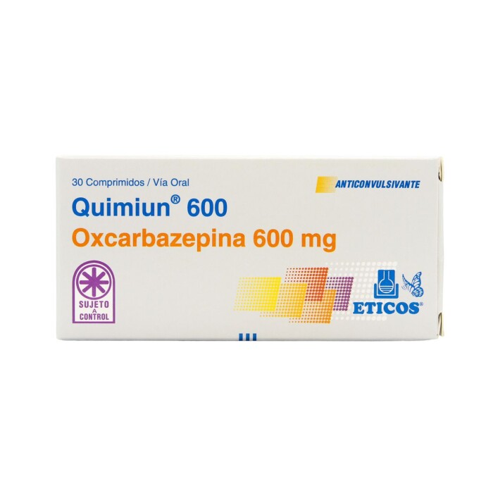 QUIMIUM 600 MG. CJ X 30 COMPRIMIDOS única