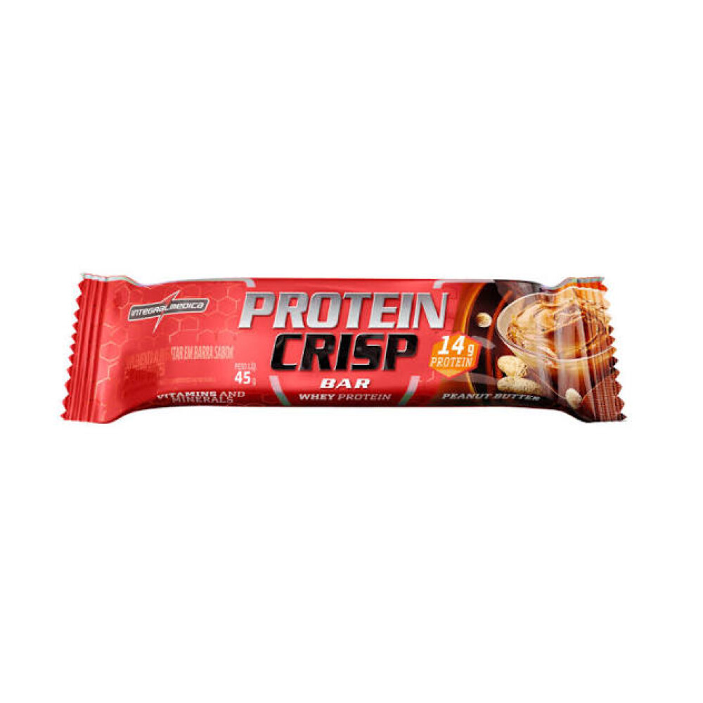 Protein Crisp Maní | Barra de Proteína Crocante | 45 g - Integralmédica Protein Crisp Maní | Barra de Proteína Crocante | 45 g - Integralmédica