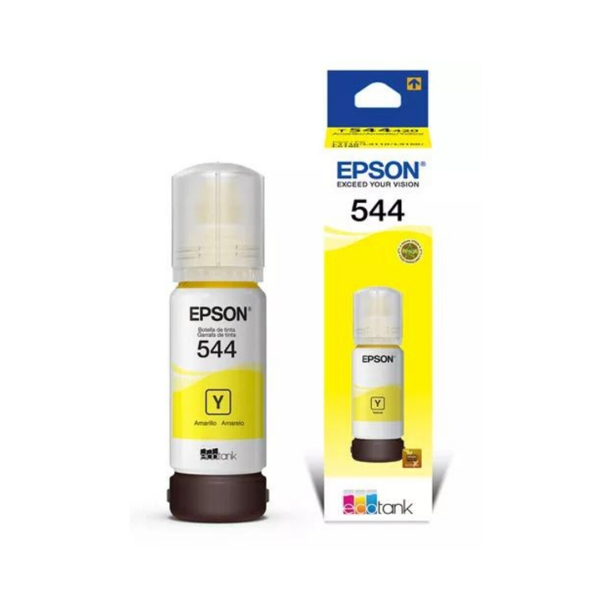 Tinta para Epson T544 Yellow L1110 L3110 L3150 L5190 S.Tan 