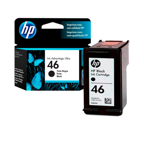 HP CZ637AL (46) NEGRO 4729 1500 COPIAS Hp Cz637al (46) Negro 4729 1500 Copias