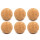 Set X6 Pelotas Futbolito De Corcho 36mm Juego Jug010002