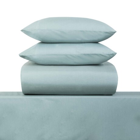 JUEGO SÁBANAS KING ALGODON-Y-POLIESTER CHAMBRAY