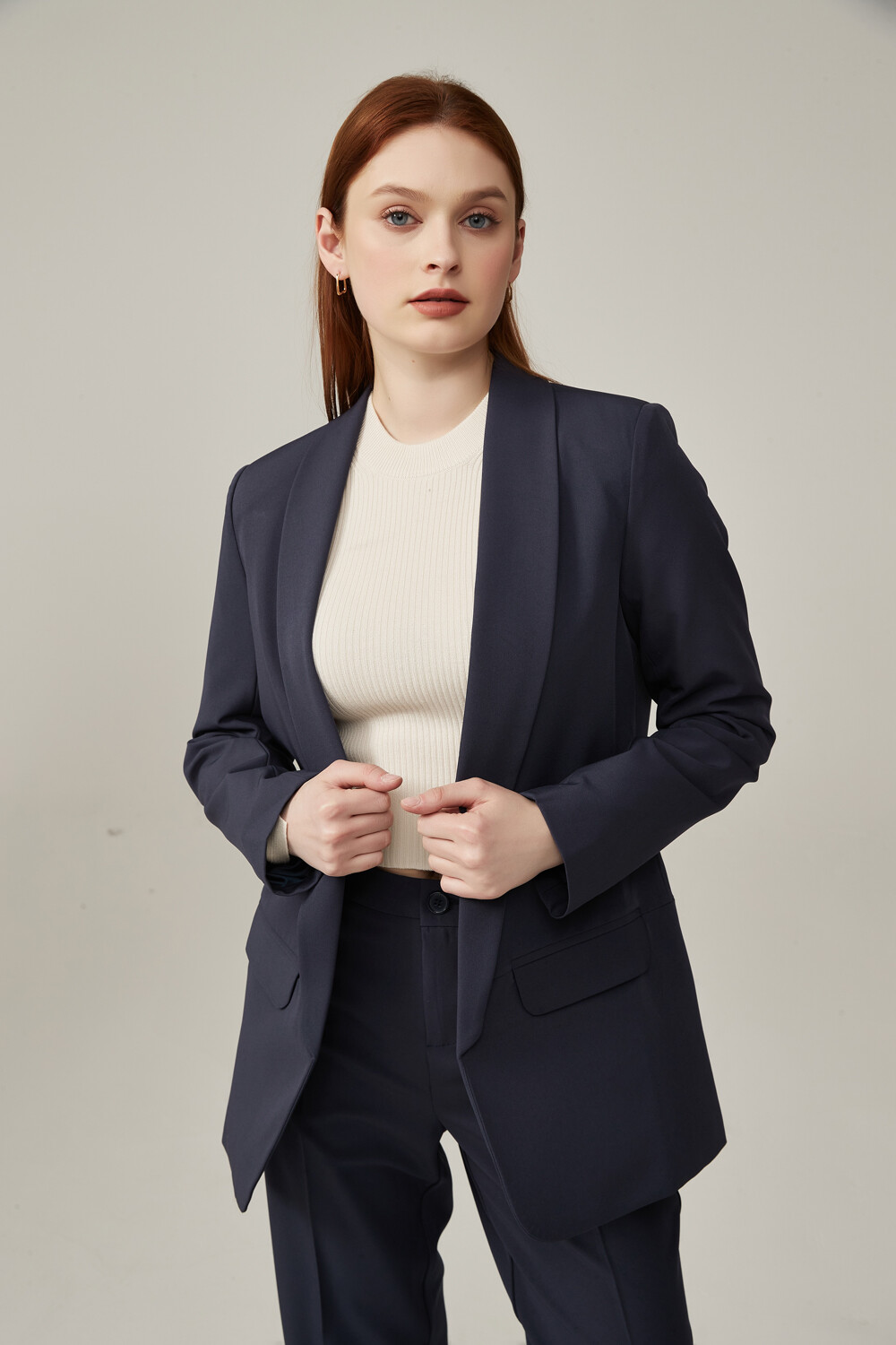 Blazer Aphrodite Azul Marino