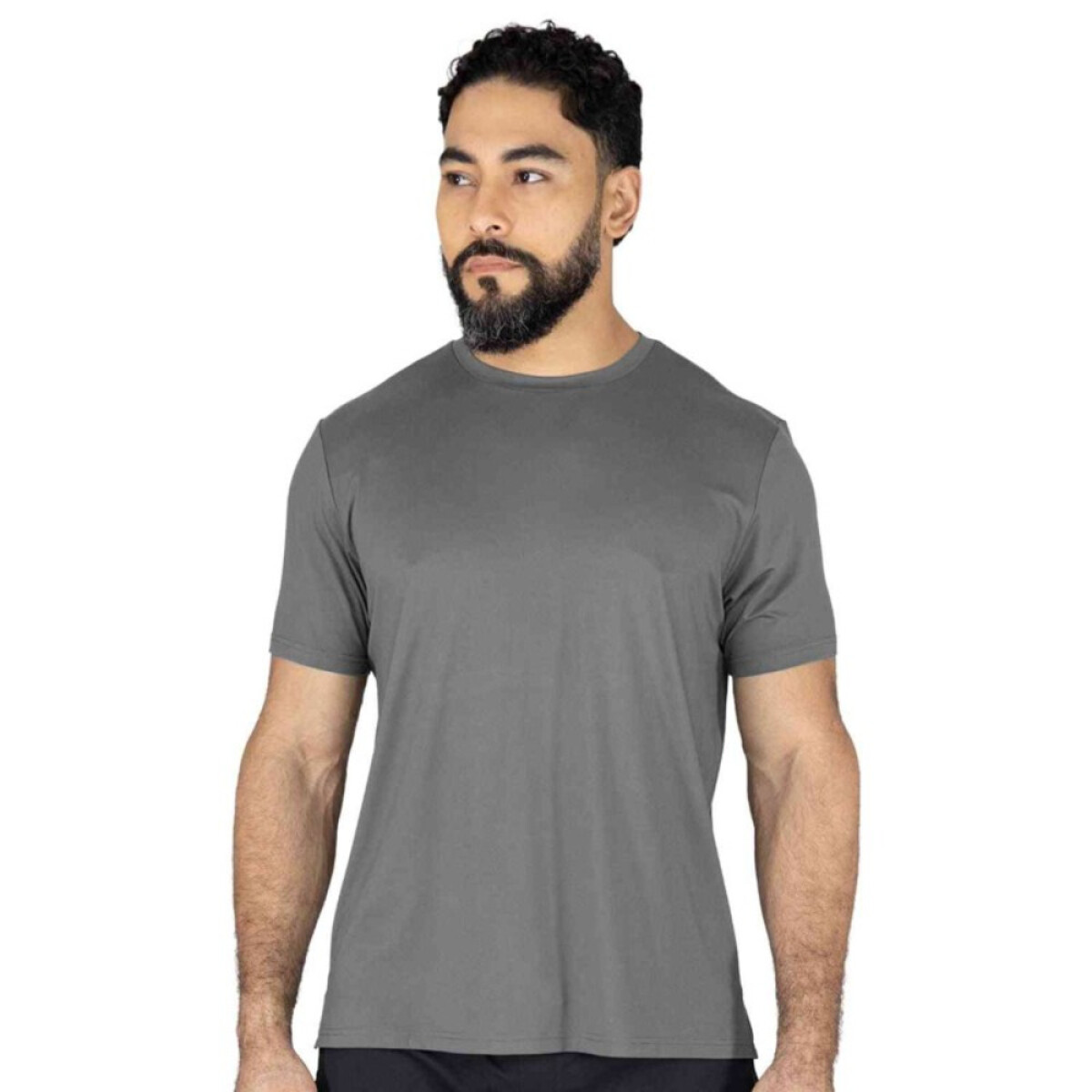 TSHIRT MEN POLY/SPX EVERLAST E-DAY WT XL - CHARCOAL 