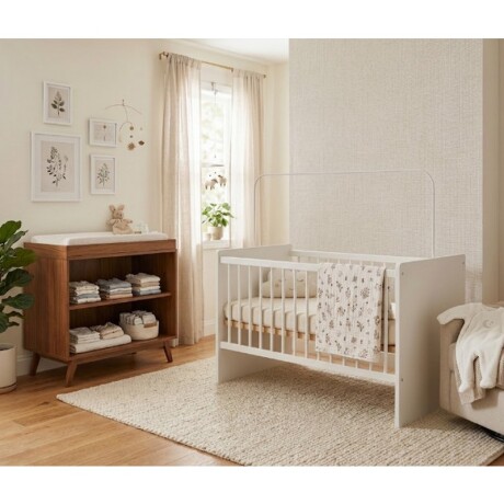 CUNA BLANCA. PARA COLCHON DE 70CM CUNA BLANCA. PARA COLCHON DE 70CM