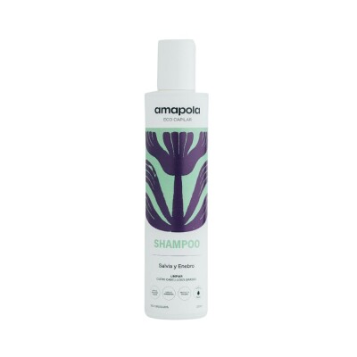 Shampoo Amapola Salvia y enebro 200ML Shampoo Amapola Salvia Y Enebr