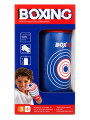 BOLSA DE BOXEO CON GUANTES AZUL