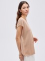 Remera Tiralle Beige Oscuro