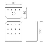 Conector columna Conector columna
