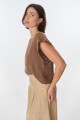 Blusa Aster Chocolate