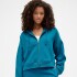 V-NL ICON FULL ZIP DEEP WATER TEAL