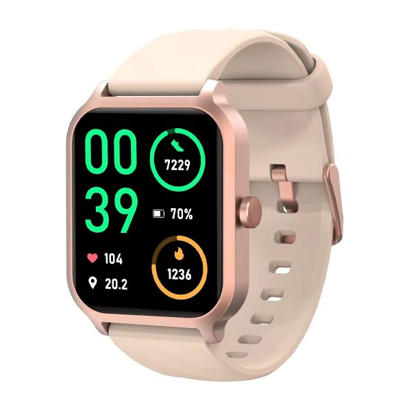 Reloj Inteligente Smartwatch Fitness Miccel Bluetooth IP68 Color Variante Rosado