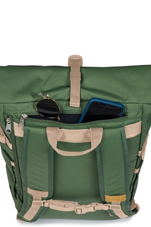 MOCHILA HATCHET ROLLTOP CARGO GREEN