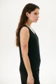 TOP TEJIDO LINO NEGRO