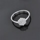 Anillo En Oro 18K Blanco Y Zirconias Anillo En Oro 18K Blanco Y Zirconias