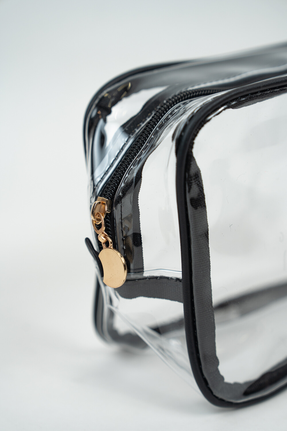 Neceser Transparent Negro