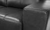 Sillón Lux - 3 Cuerpos Negro - Chaise Derecho