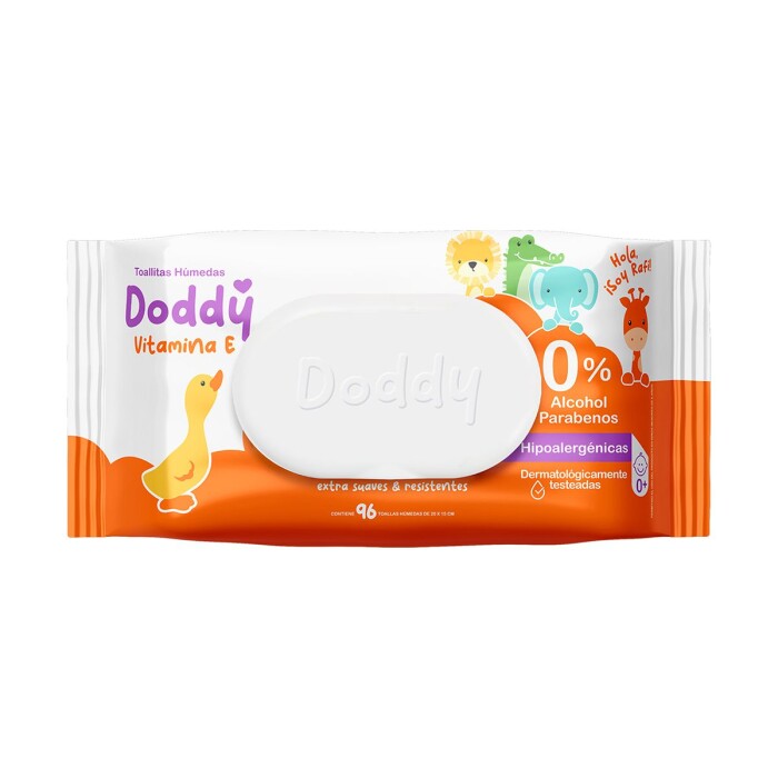DODDY TOALLITAS HUMEDAS VITAMINA E PAQ. única