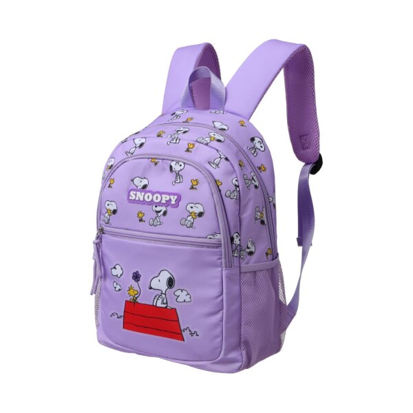 Mochila Snoopy violeta