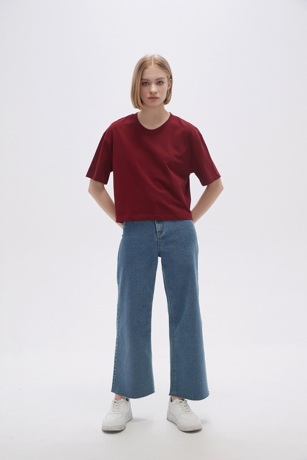 Remera Solisa Bordeaux