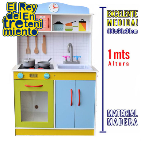 Cocina Completa Madera Infantil Niños + Regalo Peppa! Cocina Completa Madera Infantil Niños + Regalo Peppa!