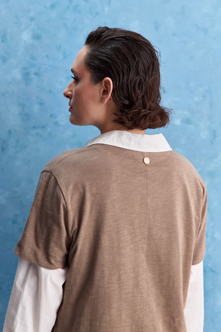 REMERA SOPHIE Visón