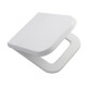 TAPA INODORO MILENA BLANCO BRILLO PARA BAÑO DE LOZA 000