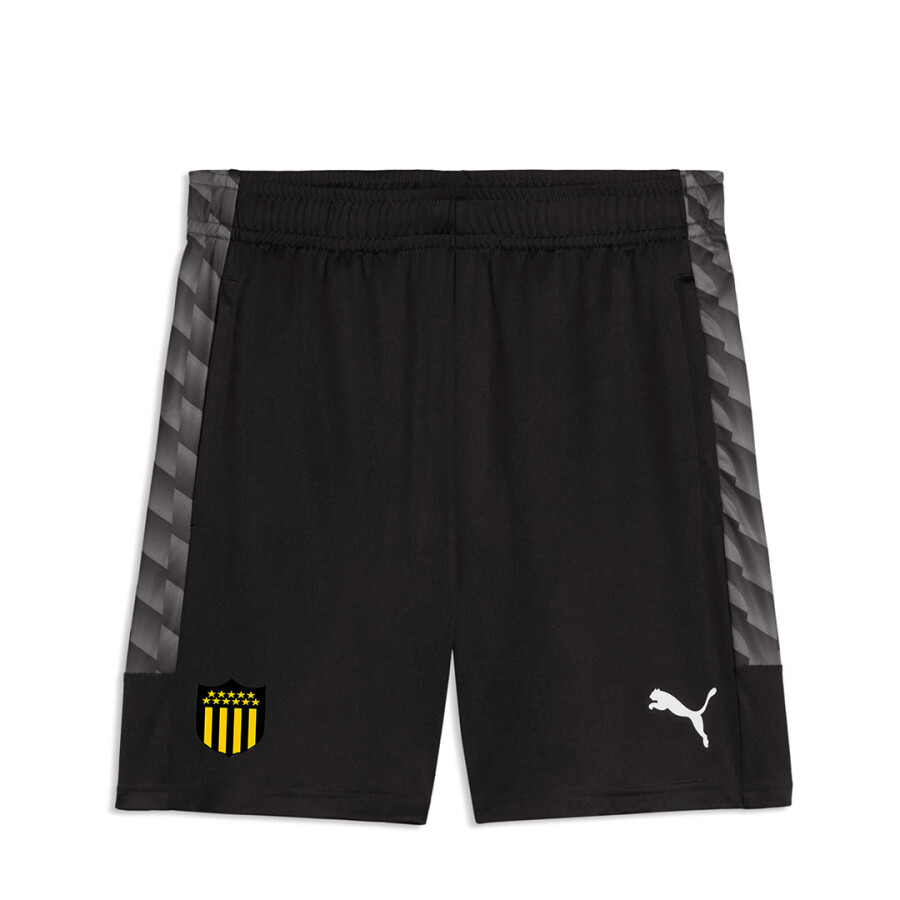 Short de Niños Puma Peñarol Team Liga Jrs Negro