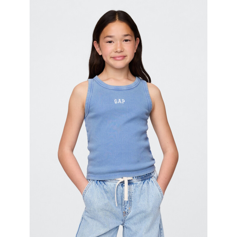 FRCH LOGO TANK DAZZLING BLUE 183949TC