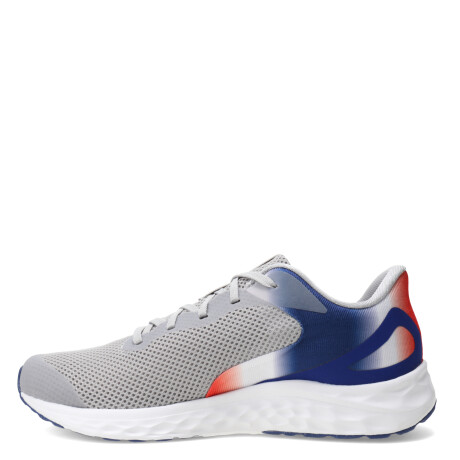 Championes Infantiles New Balance Fresh Foam Arishi V4 Gris - Azul - Rojo