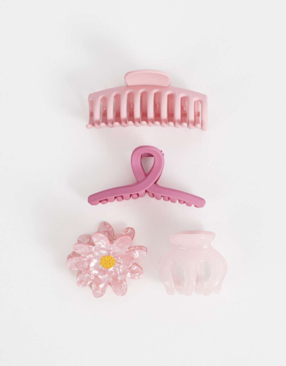 Broches Sets Especiales - Rosa Claro 