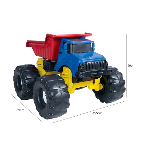 Auto Jeep Brasilero 4x4 Juguete Grande MonsterTruck Kenbq4452s