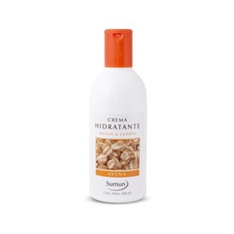 Sumun Crema Hidratante Cuerpo Y Manos Zanahoria 490 ml Sumun Crema Hidratante Cuerpo Y Manos Avena 490 ml