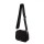 Bandolera Perla Negro Tela