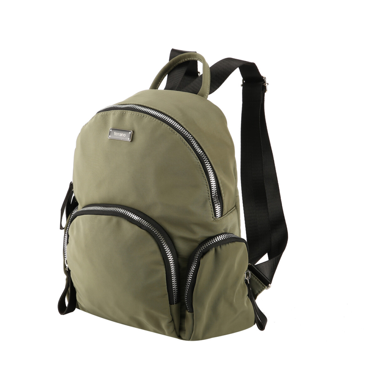 Mochila Lona Basic - Verde Militar 