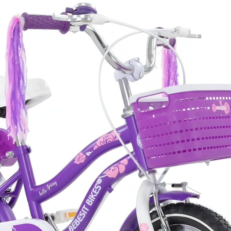 Bicicleta rodado 12 Queen Bebesit Violeta Bicicleta rodado 12 Queen Bebesit Violeta