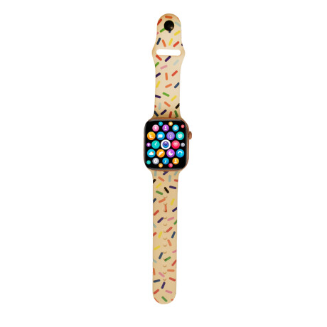 Smartwatch Reloj Inteligente BT A9 ProMax 2 Mallas Silicona Dorado