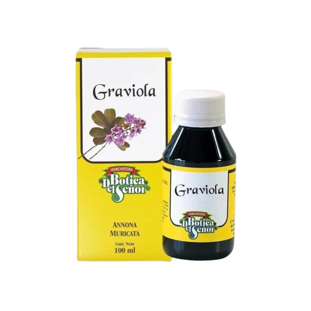 Tintura De Graviola Botica Del Señor 100 ml 
