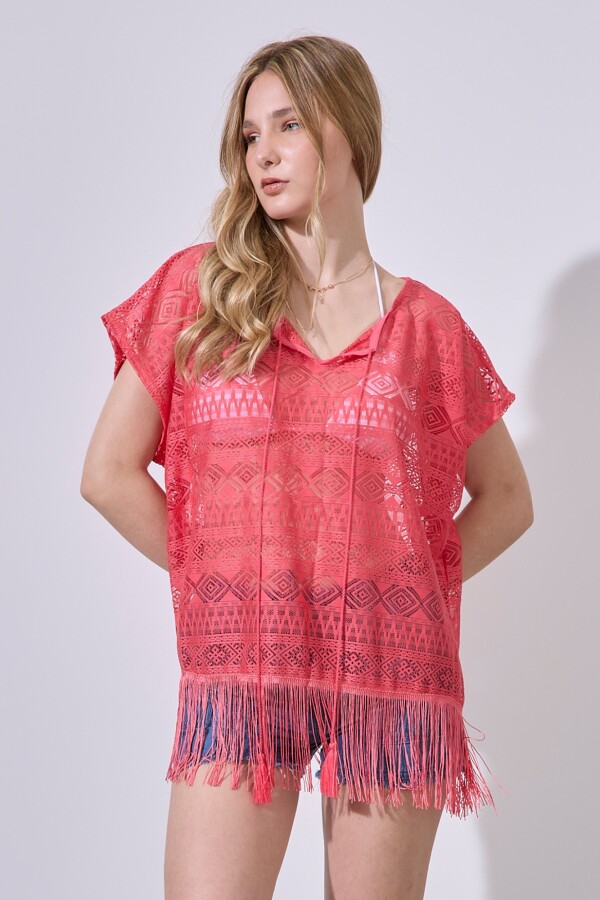 Kaftan Calado CORAL