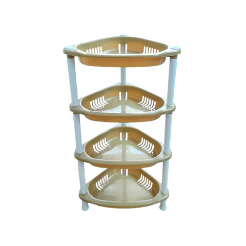 Organizador esquinero de plástico 4 niveles 3 colores Organizador Esquinero De Plástico 4 Niveles 3 Colores
