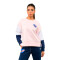 Buzo de Mujer Umbro Cozy Rosado - Blanco
