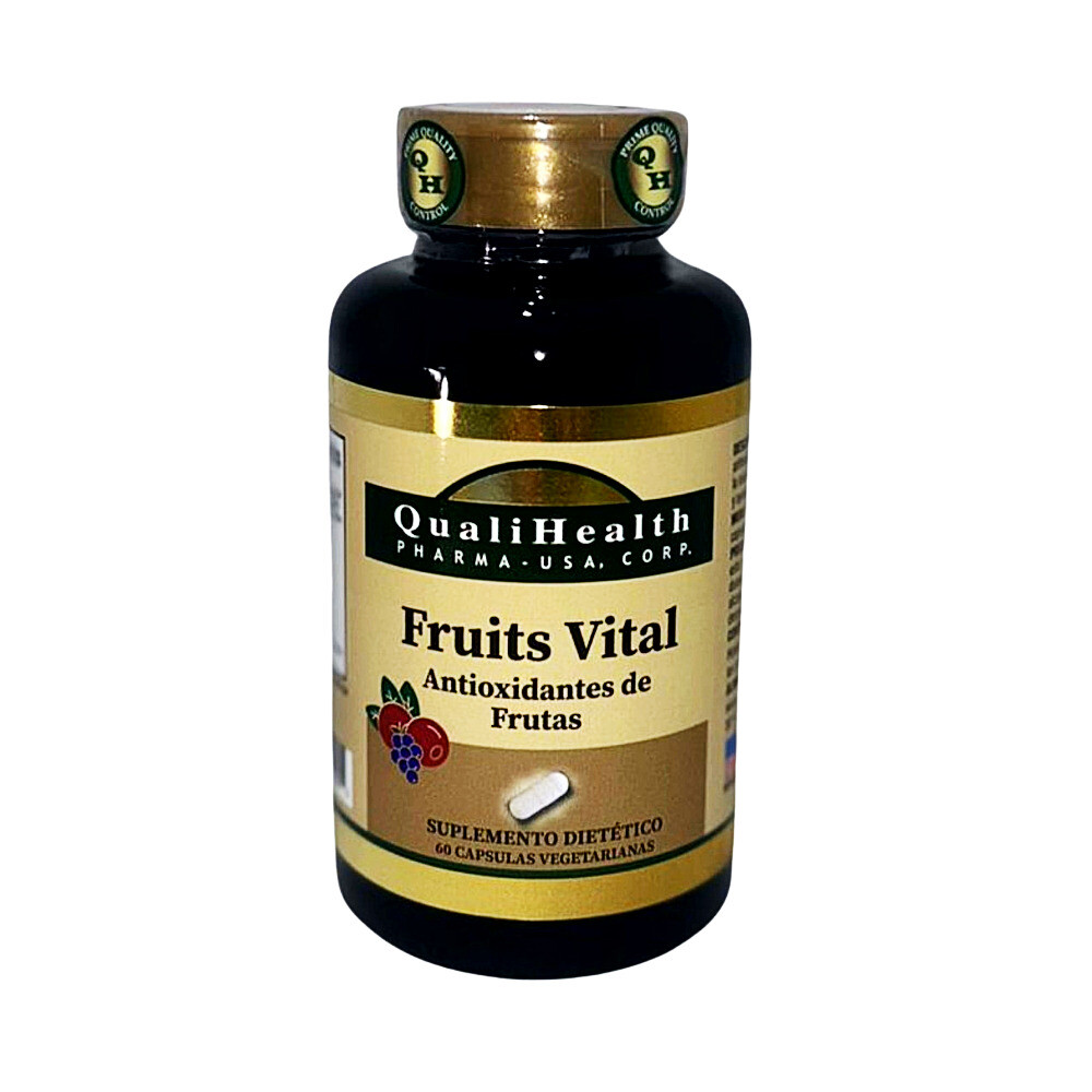 QUALIHEALTH FRUITS VITAL ANT. X 60 CAP única