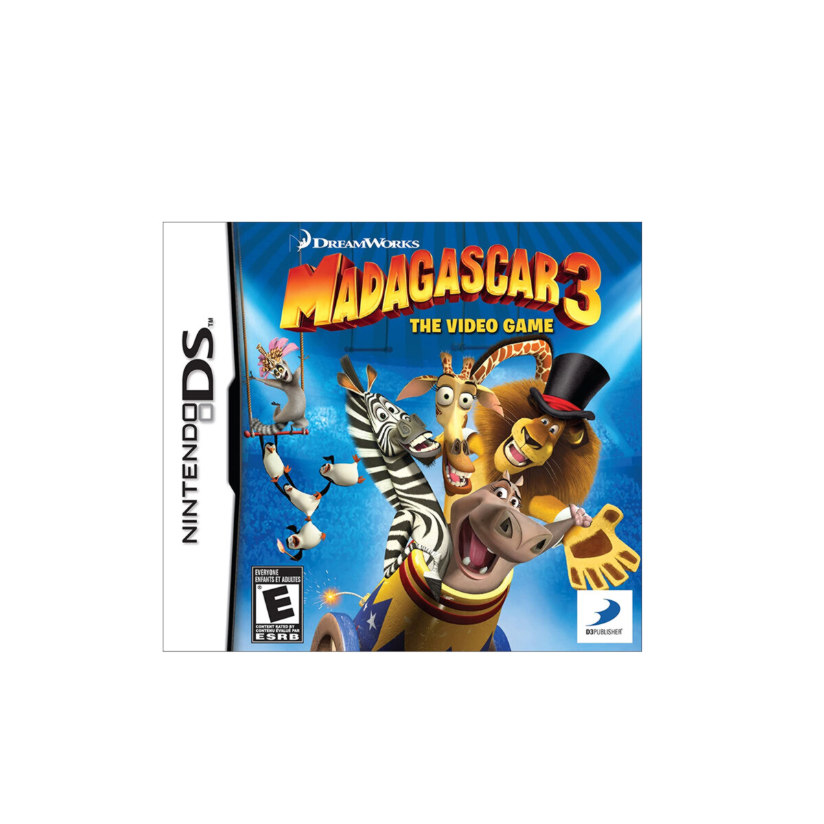 3DS Madagascar 3 