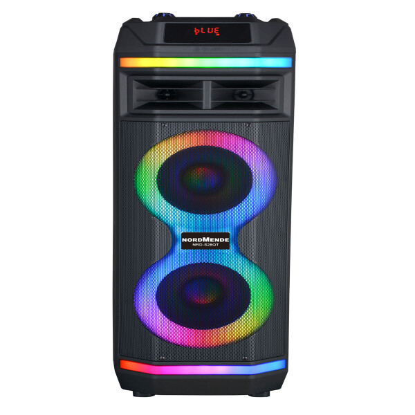 TORRE DE AUDIO CON DOBLE PARLANTE 8 1850W (PMPO) NORDMENDE NEGRO TORRE DE AUDIO CON DOBLE PARLANTE 8 1850W (PMPO) NORDMENDE NEGRO