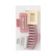 Set pinzas 4pcs rosa