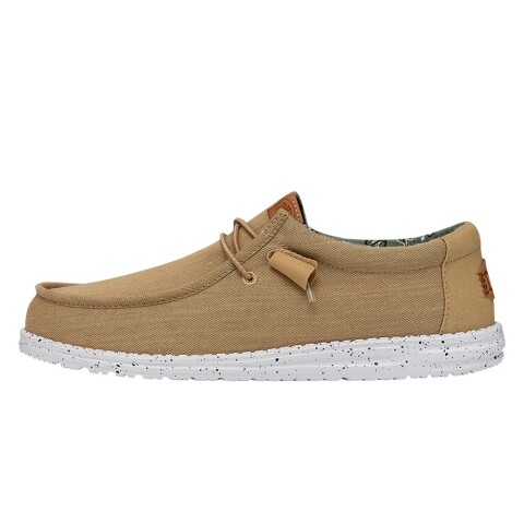Wally Washed Canvas Hombre Walnut