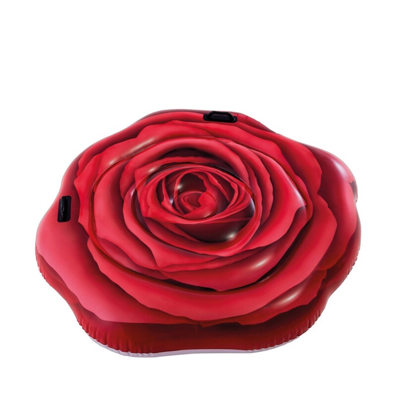 INTEX ISLA FLOTANTE ROSA ROJA - REALÍSTICA - 145CM X 142CM Intex Isla Flotante Rosa Roja - Realística - 145cm X 142cm